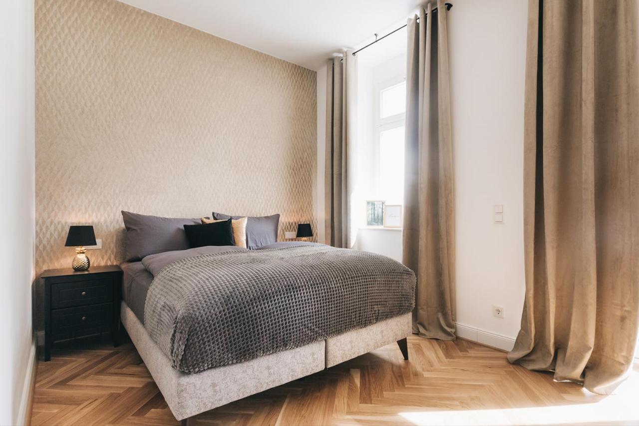 Tip! Modernes 90 Qm City-Apartment Mit Stil & Komfort In Toplage Dresde Exterior foto